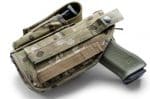 Universal holster, vertical, with pouch, MOLLE - Image 2
