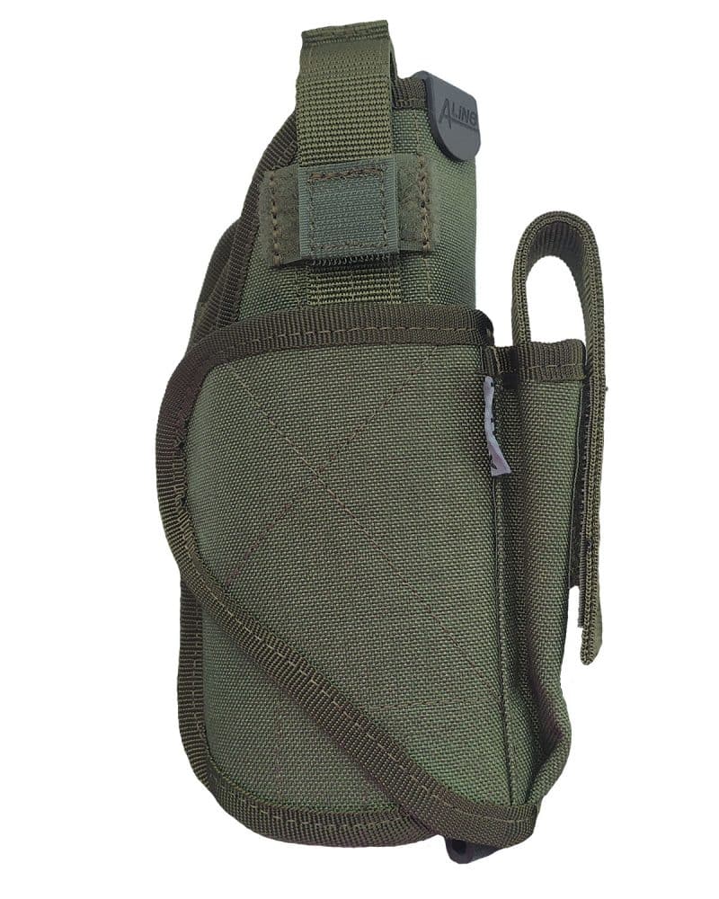Кобура універсальна, вертикальна, з підсумком, MOLLE  (ПРАВША/ЛІВША) - Зображення 9