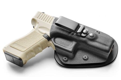 IWB Concealed plastic/leather holster for Glock