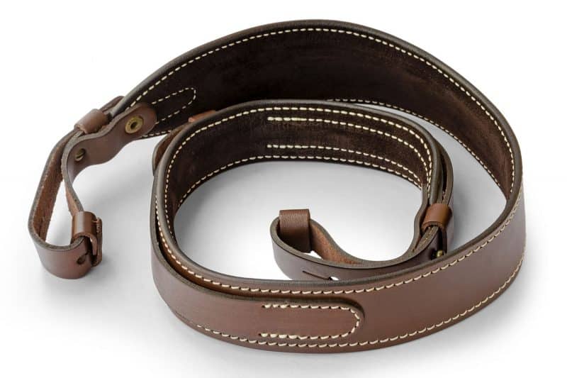 ремень оружейный кожаный с подкладом контурный м46 a-line