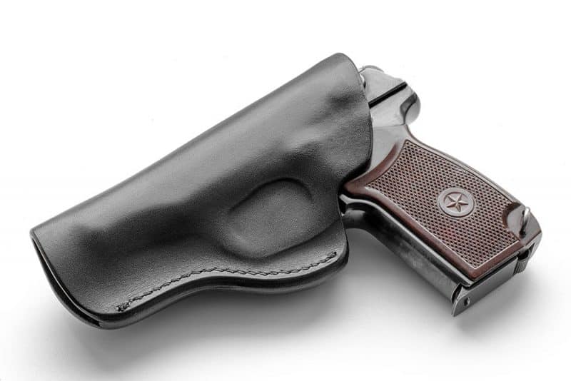 кожаная кобура для пм к1 a-line Baikal МР-654К