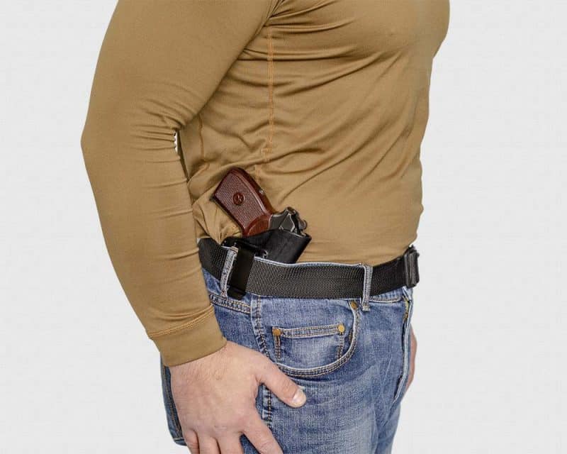 кожаная кобура для пм к1 a-line Baikal МР-654К