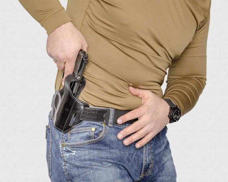 кожаная кобура пм к7 a-line