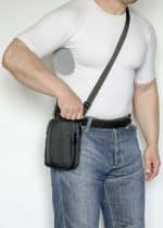 сумка кобура плечевая поясная чёрная а14 a-line