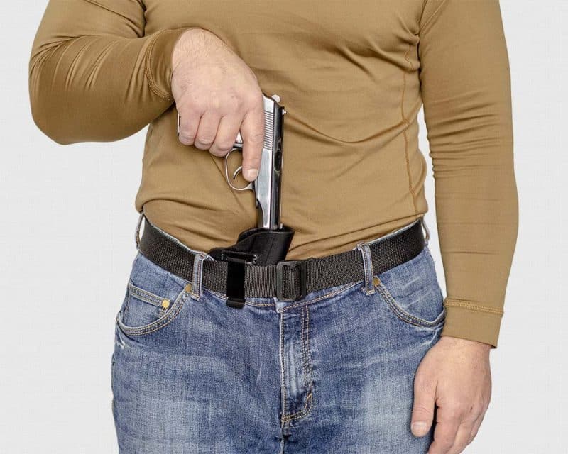 кожаная кобура для пм к1 a-line Baikal МР-654К