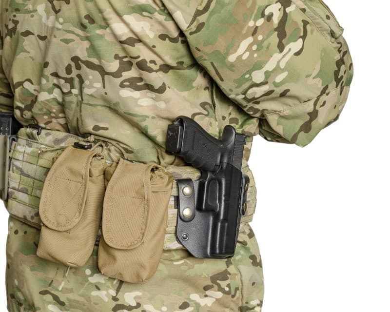 Кобура пластикова, поясна/MOLLE для Glock - Зображення 10