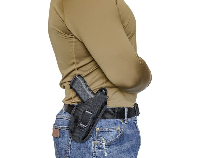 Кобура синтетическая, поясная/внутрибрючная для Glock - Image 5