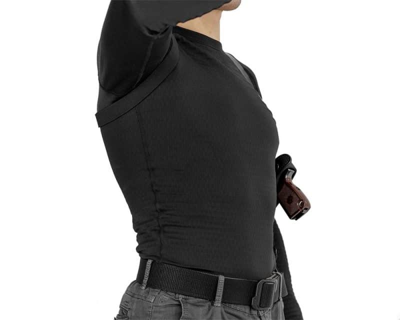 кобура подплечная кожаная для пм 3ку9 a-line Umarex Makarov