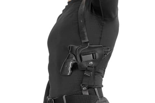 кобура подмышечная для револьвера флобера 3ку3 a-line