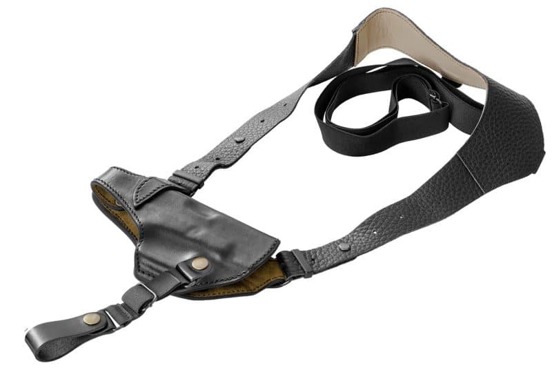 кобура оперативная кожаная для глок 3ку9 a-line