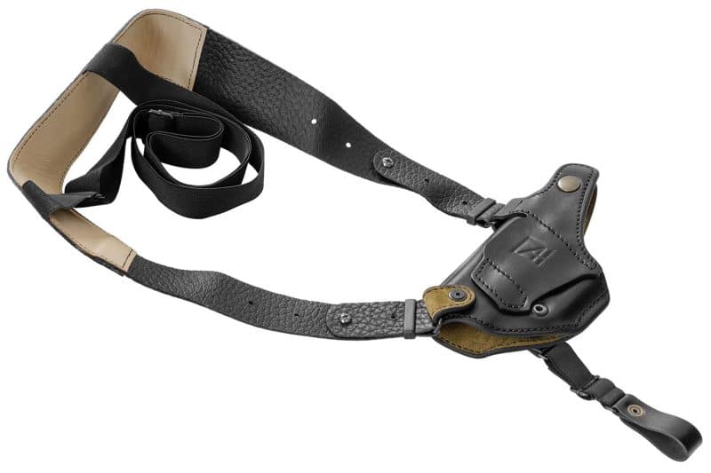 кобура оперативная кожаная для глок 3ку9 a-line