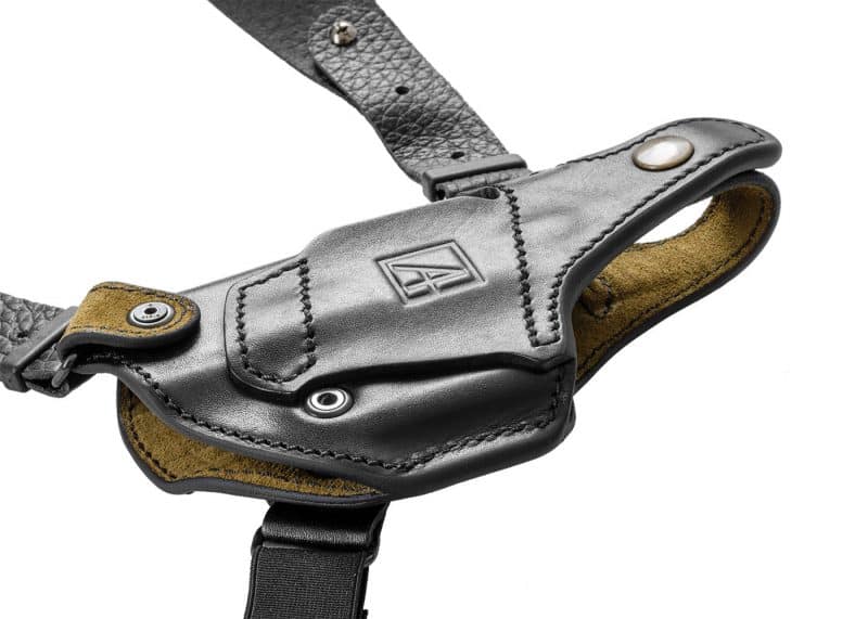 кобура плечова шкіряна для пістиолета глок glock 17 19