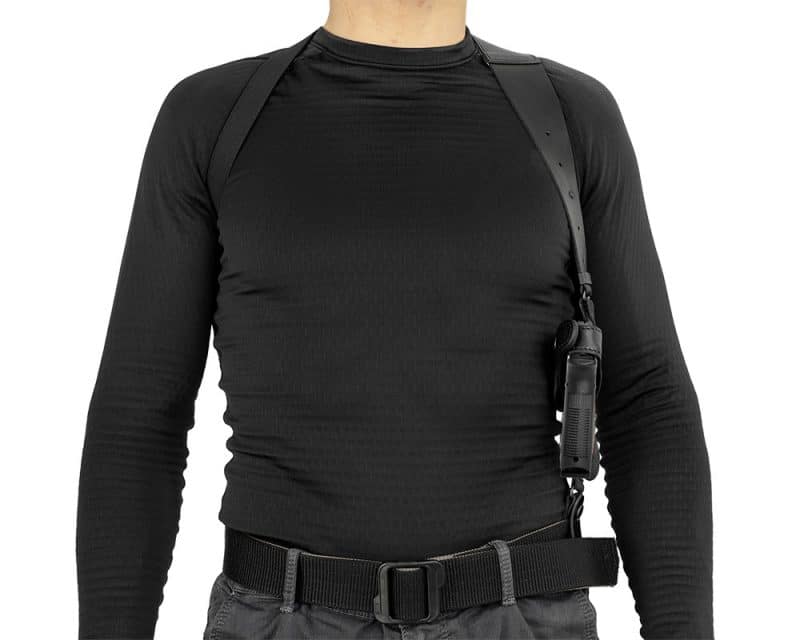 кобура оперативная кожаная для глок 3ку9 a-line