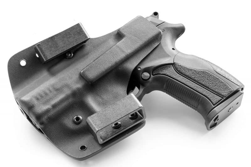 поясная пластиковая кобура FLARM T910 Grand Power кайдекс kydex