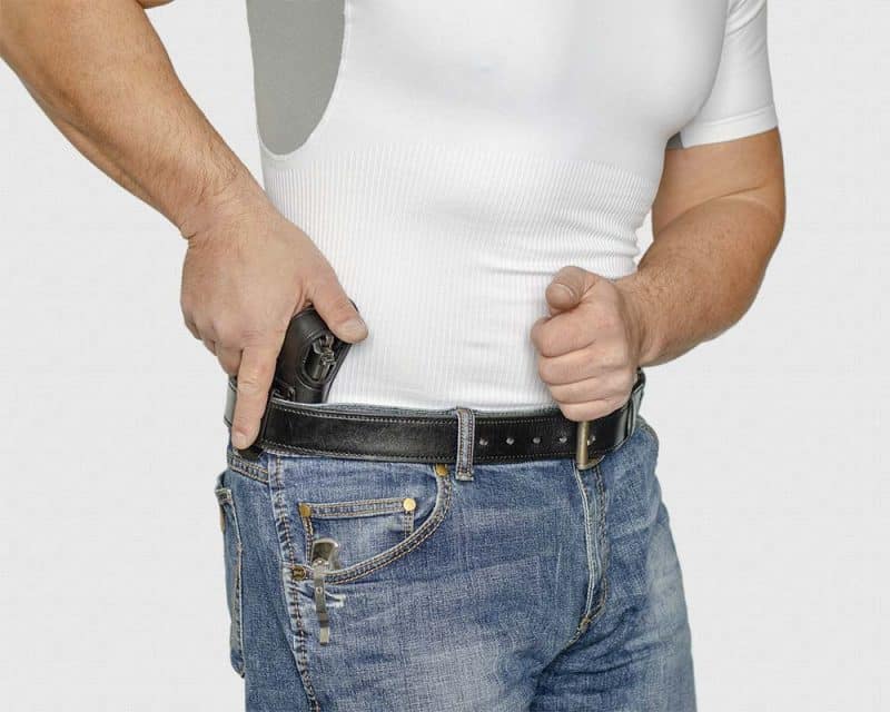 Кобура шкіряна, поясна/внутрібрючна для FLARM T910/TQ1, Grand Power - Зображення 6