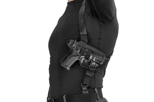 плечевая кожаная кобура FLARM Т910 TQ1 купить в киеве a-line