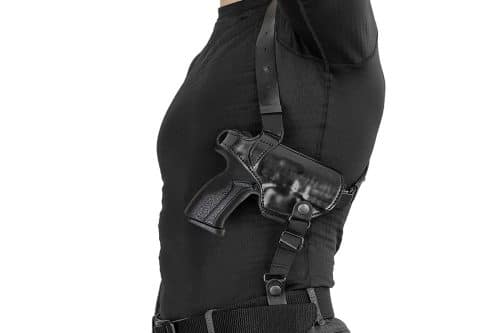 плечевая кожаная кобура FLARM Т910 TQ1 купить в киеве a-line