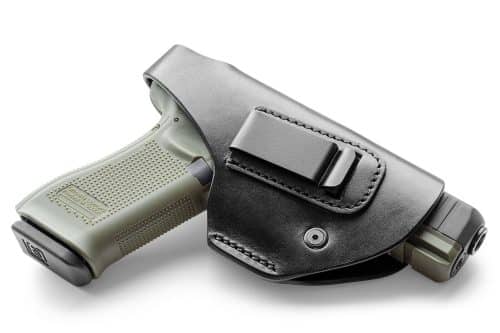 купить кожаную кобуру скрытого ношения глок 17 glock Walther P22