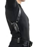 оперативная кобура для глок glock 17 19 кожаная