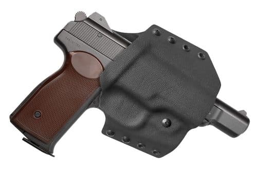 поясная кобура пластиковая для апс пистолет Стечкина kydex