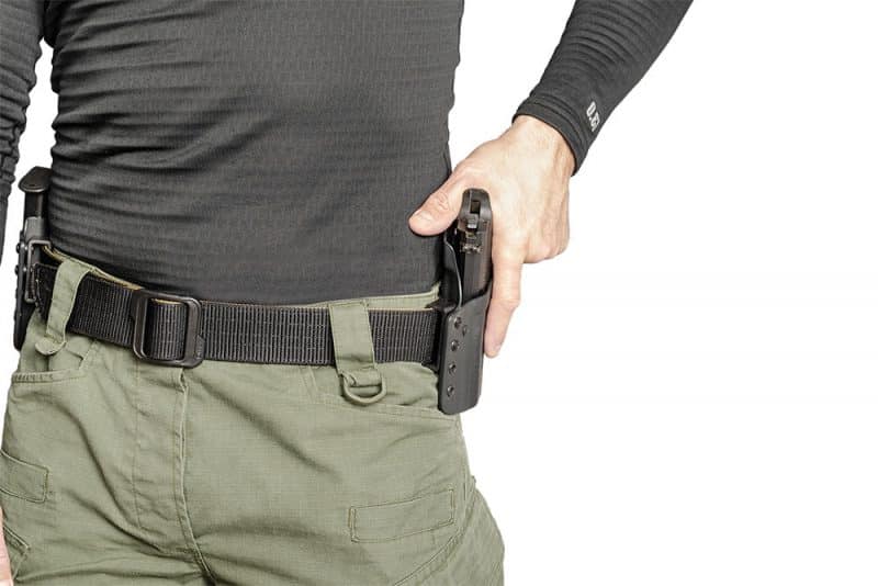 лівша шульга кобура на пояс форт 12 пластикова кайдекс