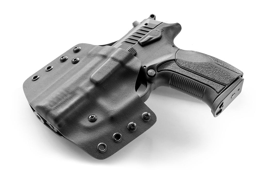 левша поясная пластиковая кобура FLARM T910 GP кайдекс
