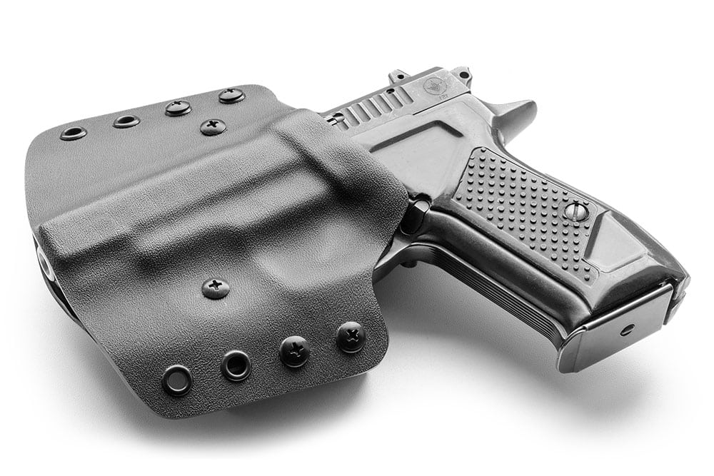 лівша шульга кобура на пояс форт 12 пластикова кайдекс