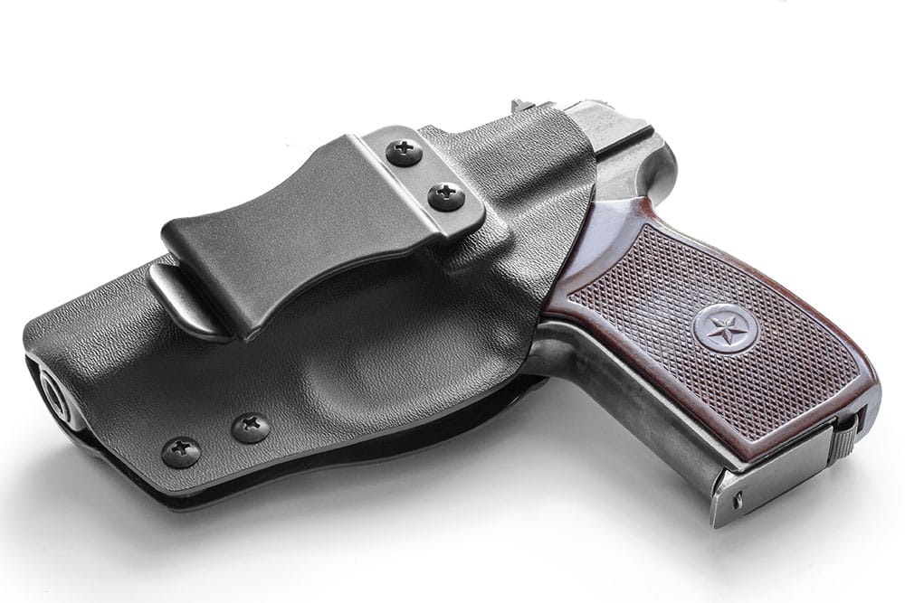 левша кобура пластиковая для пм пистолет макарова кайдекс