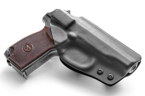 левша кобура пластиковая для пм пистолет макарова кайдекс