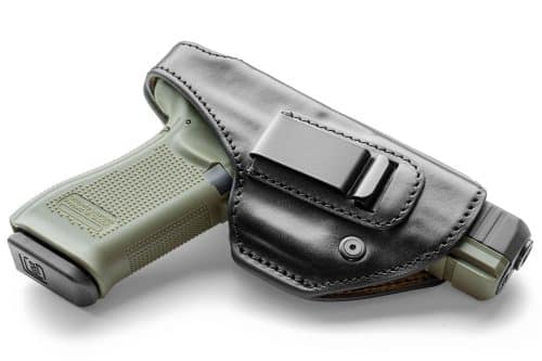 купить скрытую поясную кожаную кобуру glock a-line глок цена