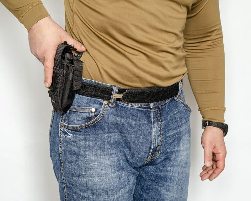 Кобура поясная/внутрибрючная с подсумком для маназина Форт-18 (ПРАВША/ЛЕВША) - Image 7