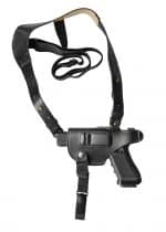 кобура оперативная кожаная для glock 17 левша глок