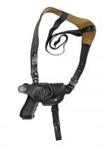 кобура оперативная кожаная для glock 17 левша глок