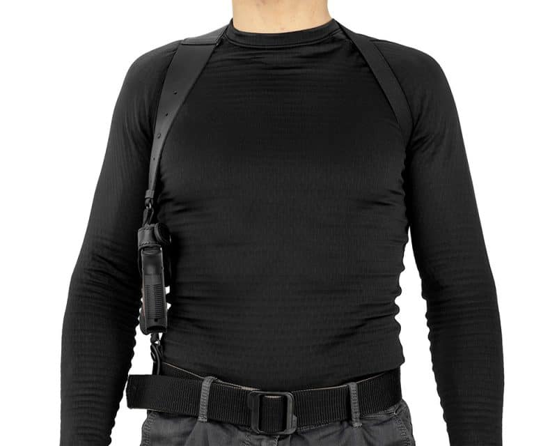 кобура оперативна шкіряна лівша для glock 17 глок