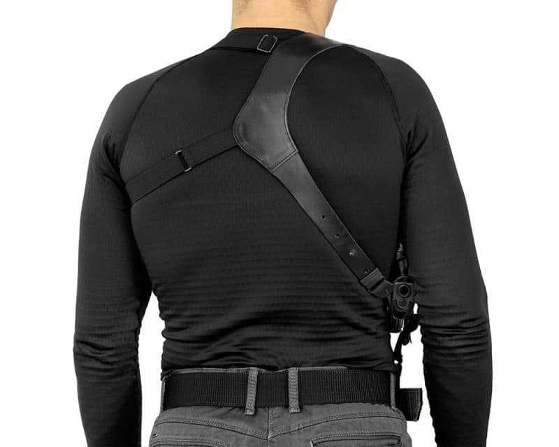 кобура оперативна шкіряна лівша для glock 17 глок