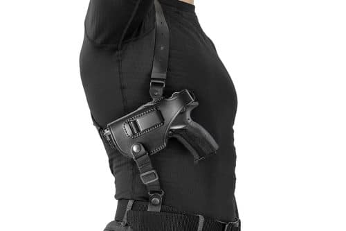 для левши оперативная кожаная кобура FLARM TQ1 T910