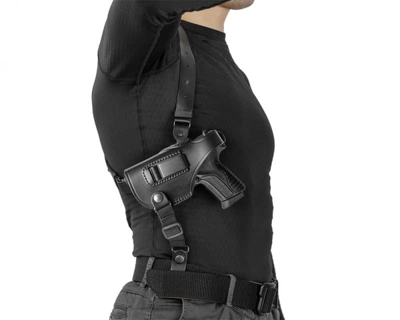 для лівші шульги оперативна шкіряна кобура FLARM TQ1 T910