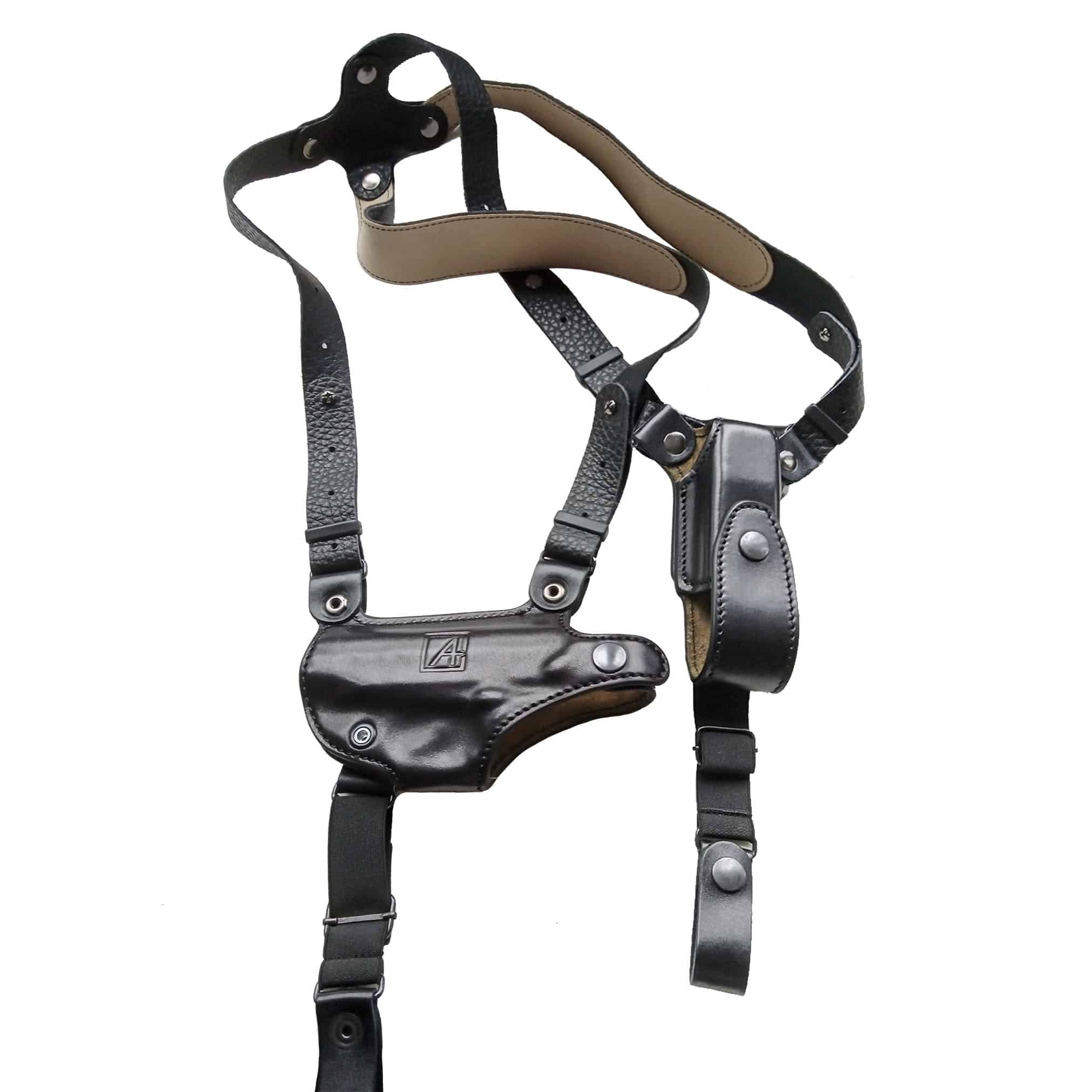 Кобура шкіряна, підплечна з підсумком під 1 магазин для ПМ