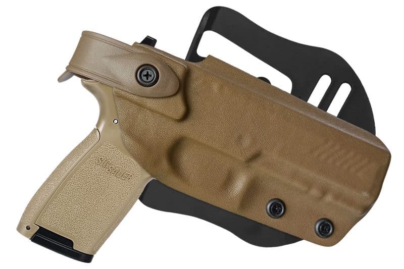 Поясна пластикова кобура, кріплення лопатка (Paddle) для Sig Sauer P320 (Кайдекс) - Зображення 3