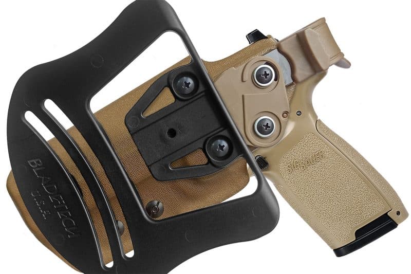 Поясна пластикова кобура, кріплення лопатка (Paddle) для Sig Sauer P320 (Кайдекс) - Зображення 4