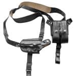 Кобура кожаная, плечевая с подсумком под 1 или 2 магазина Форт-12 — изображение 2