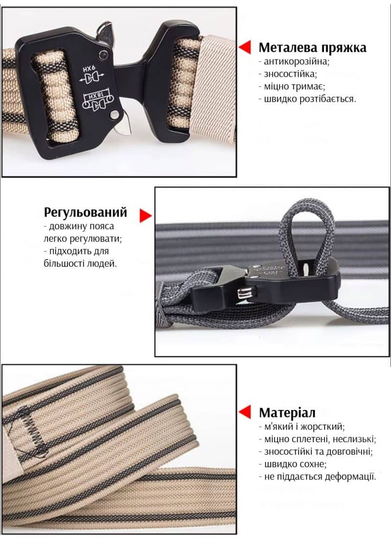 тактический ремень