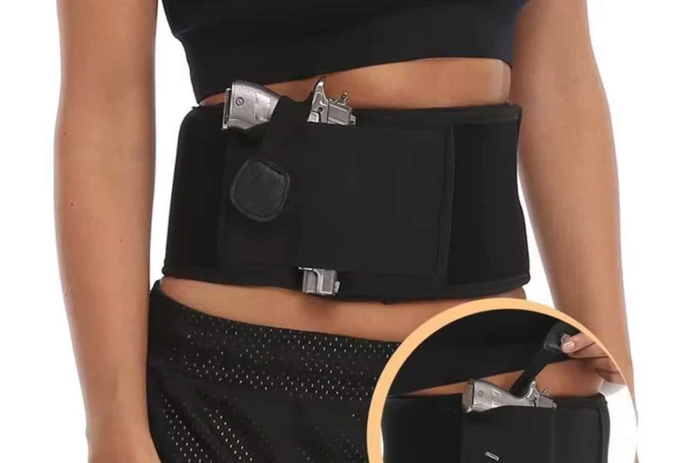 тактический пояс-кобура для скрытого ношения пистолета