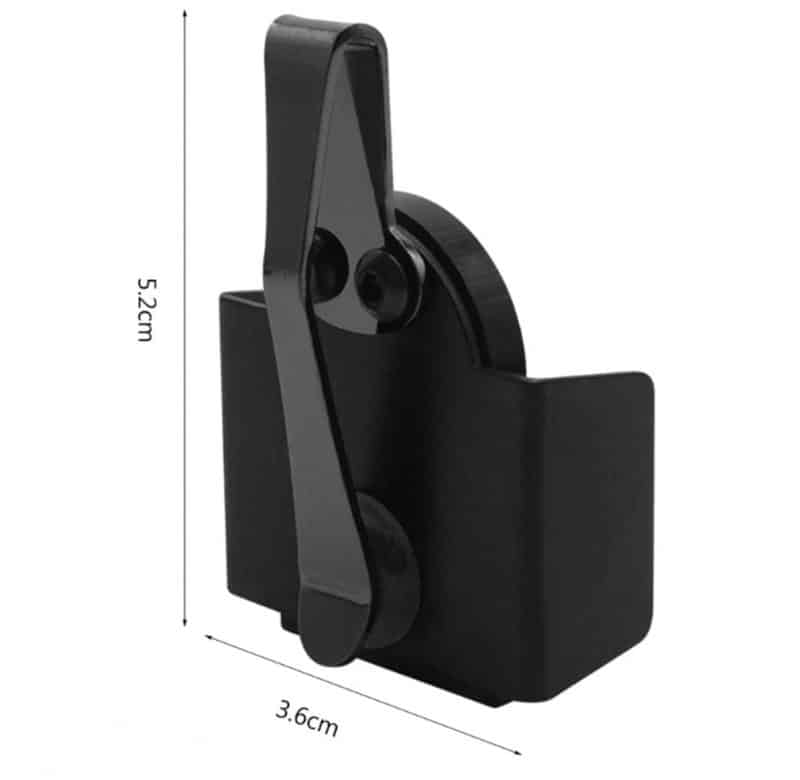 Magnetic pocket magazine holder