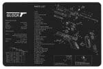 коврик для чистки пистолетов Glock
