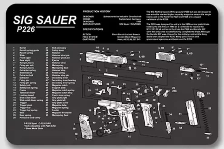 Pistol Cleaning Mat - Image 4