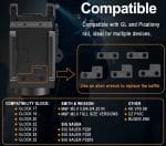 Тактичний ліхтар з лазером для зброї з кріпленням на планку Picatinny (800LM) - Зображення 7