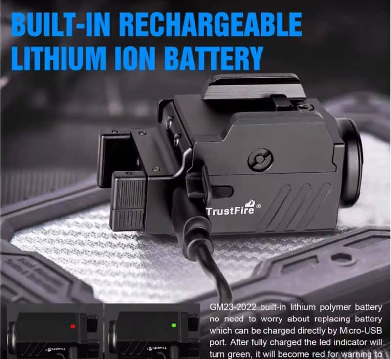 Тактичний ліхтарик для пістолета