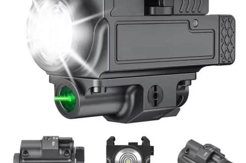 Ліхтарик з лазером для пістолета