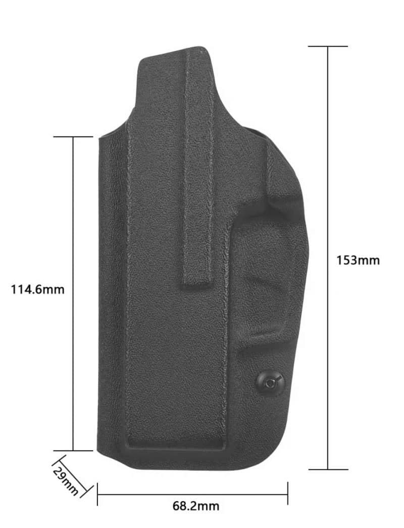 Кобура пластикова, внутрібрючна для Sig Sauer P365 - Зображення 2